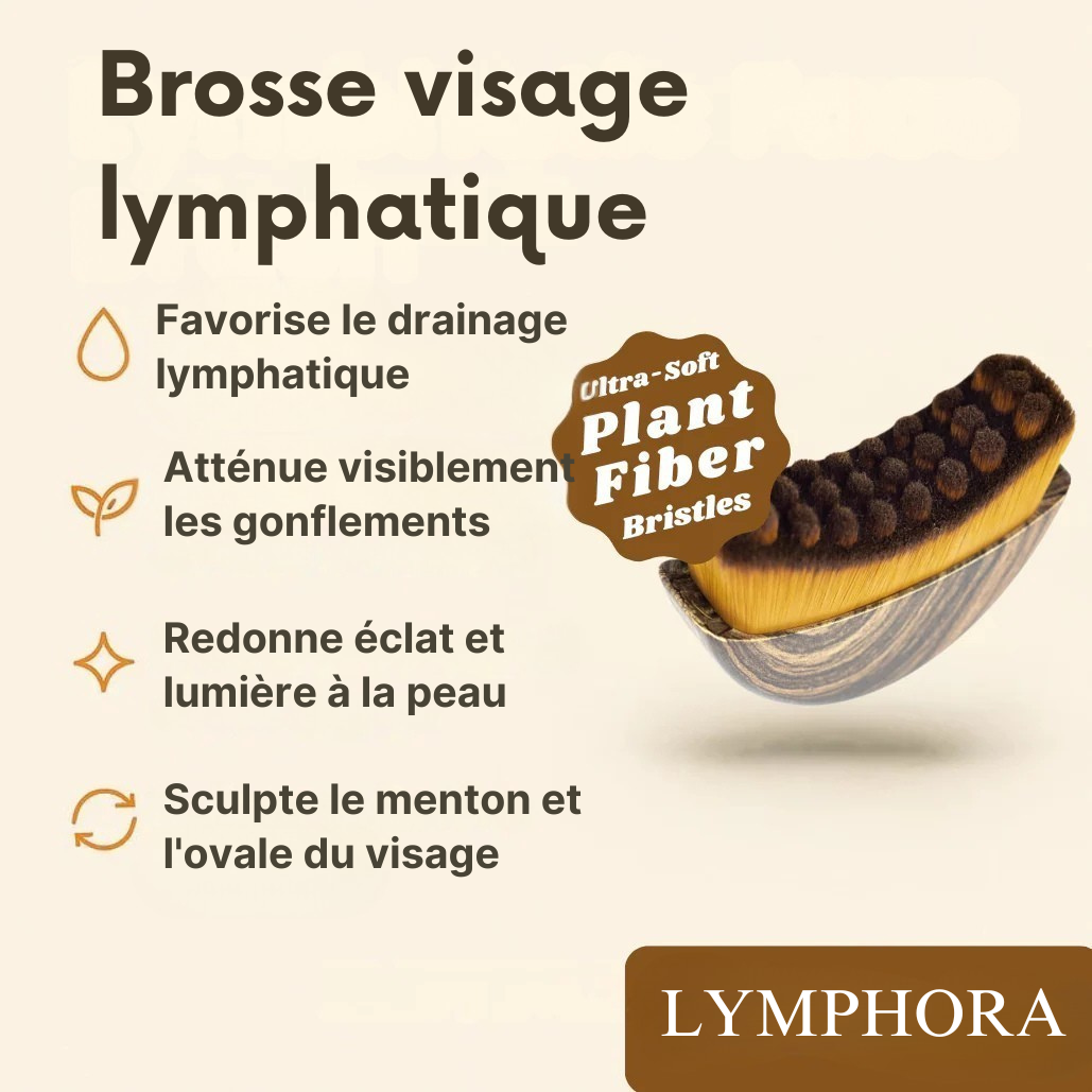 Brosse visage lymphatique Lymphora™
